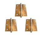 Dobradiça para Porta 3x3 com 3 Unidades (7,6cm x 7,6cm)