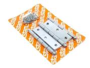 Dobradiça Para Porta De Madeira Kit Com Três Unidades Stam