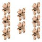 Dobradiça Para Porta Interna Invisível 70mm Oculta 8 Peças