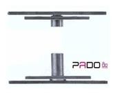 Dobradiça Pino Pivotante Inox Portas 350 Kg Rolamento Pado - PADO Dobradiça Pino Pivotante Inox Portas 350 Kg Rolamento Pado - PADO