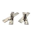 Dobradiça pino porta pivotante inox 304 polido até 300 kg não enferruja