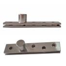 Dobradiça Pivô Pino Porta Pivotante 150kg Aço Inox 304 Canto
