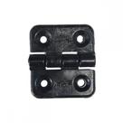 Dobradiça Plástica Náutica 04 Furos Com Pino Inox Resistente