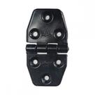 Dobradiça Plástica Náutica 06 Furos Com Pino Inox Resistente