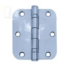 Dobradiça Polida C-redondo Inox Com Rolamento 3 ½ X 3