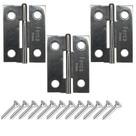 Dobradiça Porta Inox kit 3 Peças Dobradiça Porta Inox kit 3 Peças