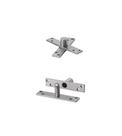 Dobradica porta pivotante pivot 287 imab inox escovado 200 kg