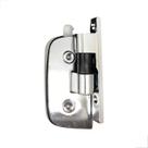 Dobradiça Simples G1115 V/A P/ Porta De Box De Vidro Cromado