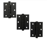 Dobradiça Stark Mahler 3'' x 2.1/2'' Inox 304 Black Kit 3 Peças