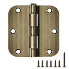 Dobradiças de porta TDCHINGES, latão antigo, 3,5 polegadas, pacote com 18