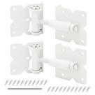 Dobradiças de portão SANKINS Self Closing Heavy Duty para cercas, pacote com 2