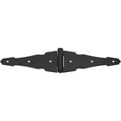 Dobradiças ornamentais National Hardware N881-946 V847 pretas
