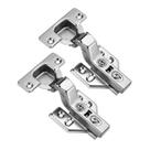 Dobradiças para armário Luokim 35 mm com fechamento suave, para armários sem moldura, 2 unidades Dobradiças para armário Luokim 35 mm com fechamento suave, para armários sem moldura, 2 unidades