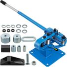 Dobrador manual VEVOR YP-9 para barra quadrada redonda com 7 matrizes de 1-2 polegadas