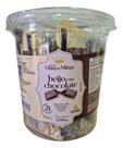 Doce Beijo com Chocolate Cremoso Ouro de Minas 21un 1,05kg Doce Beijo com Chocolate Cremoso Ouro de Minas 21un 1,05kg