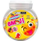 Doce Danclets Emoji com Recheio Sortido Pote com 50