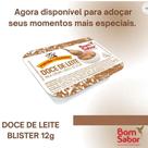 Doce de leite bom sabor 12g caixa com 144un