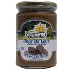 Doce de Leite Cremoso com Chocolate 420g Fazenda Sonnenhof Doce Leite Mineiro Minas Gerais Pastoso