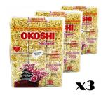 Doce Japonês Okoshi Arroz Caramelizado 200g (Kit com 3)