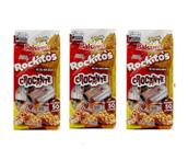 Doce Pé De Moleque Crocante Rockitos Balsamo- kit 3 pacotes
