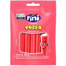 Doce Tubes Morango 35G (display com 10 Unidades)