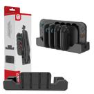 Dock Base Estação de Carregamento 4 Controle Para Nintendo Switch 2 Joy-con Preto