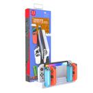 Dock Base Estação de Carregamento Para 4 Controle Joy-con de Nintendo Switch Lite Oled - Armazenamento Para 8 Jogos Branco