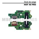 Dock de carga TURBO celular INFINIX modelo HOT 40 PRO