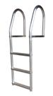 Dock Ladder Dock Edge + Alumínio fixo de 3 degraus ECO Weld Free