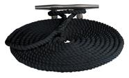 Dock Line Sea Dog Line 302116025BK-1 em nylon trançado duplo Dock Line Sea Dog Line 302116025BK-1 em nylon trançado duplo