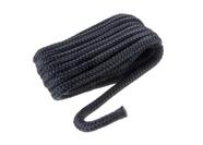 Dock Line SEACHOICE 1,3 cm x 6 m de nylon preto com trança dupla Dock Line SEACHOICE 1,3 cm x 6 m de nylon preto com trança dupla