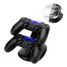 Dock Station Duplo Para Controle Ps4 Base Carregadora