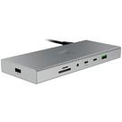 Dock Station Razer USB-C 4, Adaptador Multiportas 14 em 1, Mercury White - RC21-02280200-R3U1