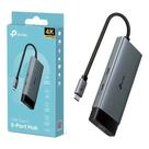 Dock Station TPLink UH5020C Adaptador USB TYPEC Para HDMI 4k USBC USBA