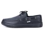 Dockside Masculino em Couro Preto Ônix Polo Urban