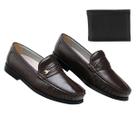 DockSider Masculino Sapato Mocassim Esportivo Dia a Dia + Carteira