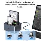 Dockstation Usb-c 3.2 Gen 2 P/ Hd E Ssd 2.5/3.5 F3 High Speed