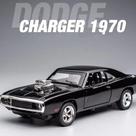 Dodge Challenger - Veículo Diecast dos Vf 7, Brinquedo para Crianças, Decoração e Simulação