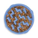 Dog Bowl Outward Hound Fun Feeder Slo Bowl Slow Feeder azul