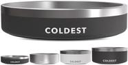Dog Bowl The Coldest Water em aço inoxidável 620 ml Stealth Black