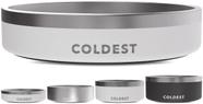 Dog Bowl The Coldest Water em aço inoxidável 620mL isolado Dog Bowl The Coldest Water em aço inoxidável 620mL isolado