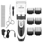 Dog Clipper oneisall elétrico recarregável de baixo ruído branco Dog Clipper oneisall elétrico recarregável de baixo ruído branco