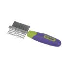 Dog Comb Coastal Li'l Pals de dupla face para carrapatos e pulgas