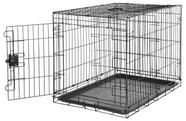 Dog Crate Amazon Basics Fio de metal durável 36x23x25 cm