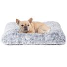 Dog Crate Bed EHEYCIGA Fluffy Plush Faux Faux Faux Four para cães de médio porte Dog Crate Bed EHEYCIGA Fluffy Plush Faux Faux Faux Four para cães de médio porte