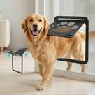 Dog Door PetPrime para porta de tela com abertura de aba 30x35cm