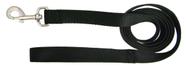Dog Lead Hamilton, nylon de espessura única, 2,54 cm x 1,83 m, preto