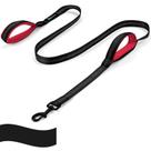Dog Leash PuppyDoggy para cães grandes e médios, reflexivo de 180 cm