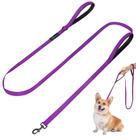 Dog Leash PuppyDoggy para cães pequenos e médios 180 cm com 3 costuras refletivas