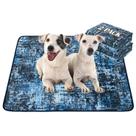 Dog Pee Pads Qeils, pacote com 2, 91 x 104 cm, laváveis, à prova de vazamentos